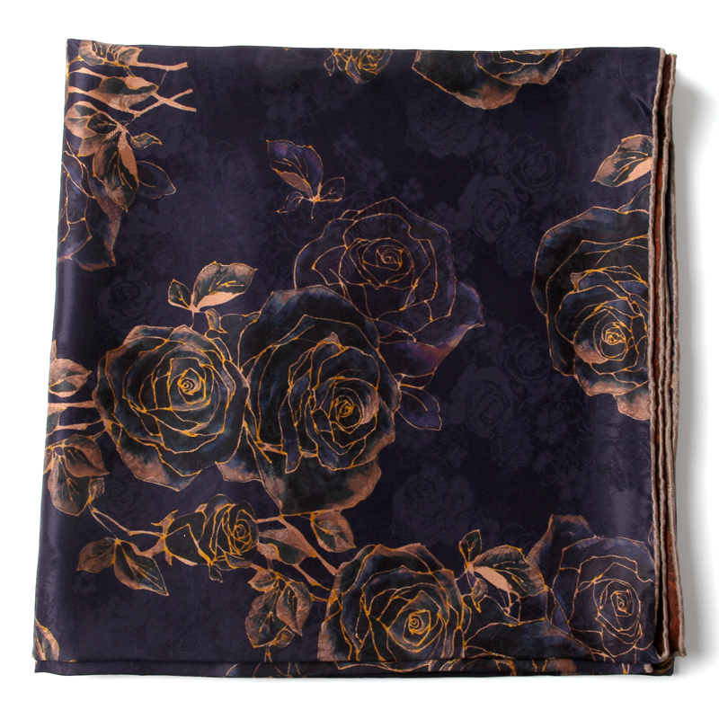 Xiangyun Yarn 140 Square Red Cloud Yarn Silk Mulberry Silk Scarf Live Special Shooting