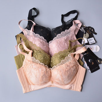 June Rose 8203 Bra Ab Medium Thick Oxygen-Shaping Breast Protector Massage Small Breast Gathering Soft Underwire Adjustable Bra