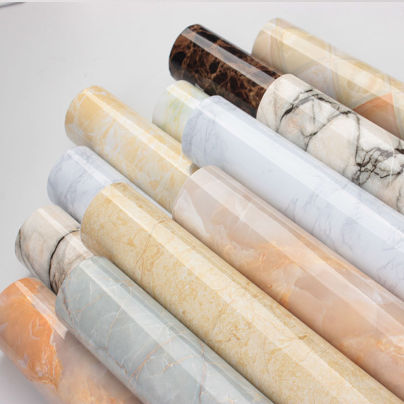 Thickened Tile Wall Patch Wallpaper Kitchen Anti-Oil Stickers Deck Renovated Marble Hearth Waterproof Self-Glued Dressing Room
