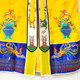 Taoist Supplies Taiwan High-Ranking Ritual Clothing Five Dragon Robe Night Altar Robe Double Dragon Robe Nine Dragon Taoist Clothing Taoist Robe Taoist Priest Outfit Set