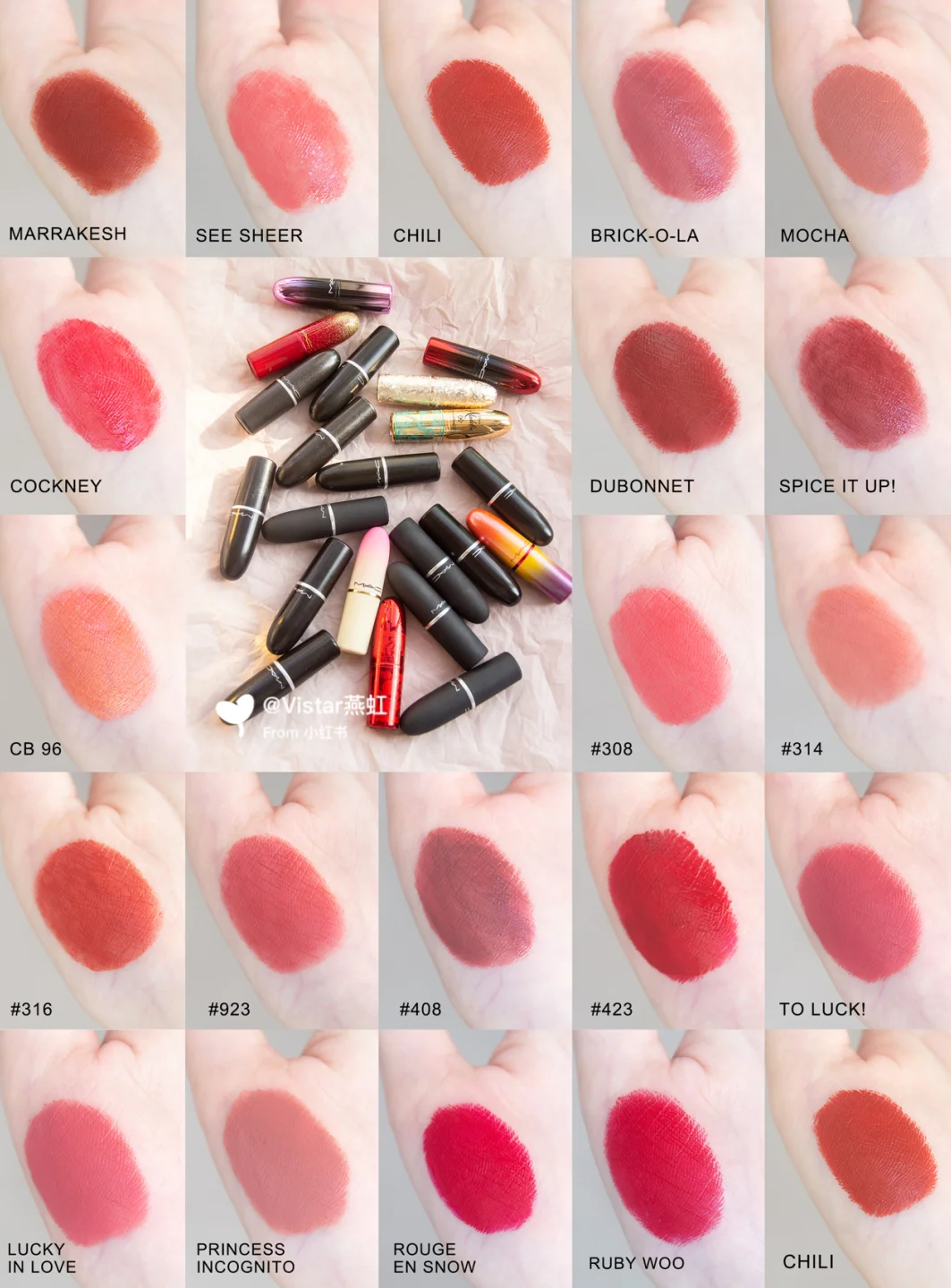 It is the heart-moving color MAC Phantom with a warhead lipstick with red lip glaze 316646602