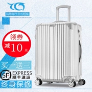 Trường hợp xe đẩy TQ túi du lịch nam và nữ 20 hành lý lên máy bay 22/26/24 inch mật khẩu sinh viên