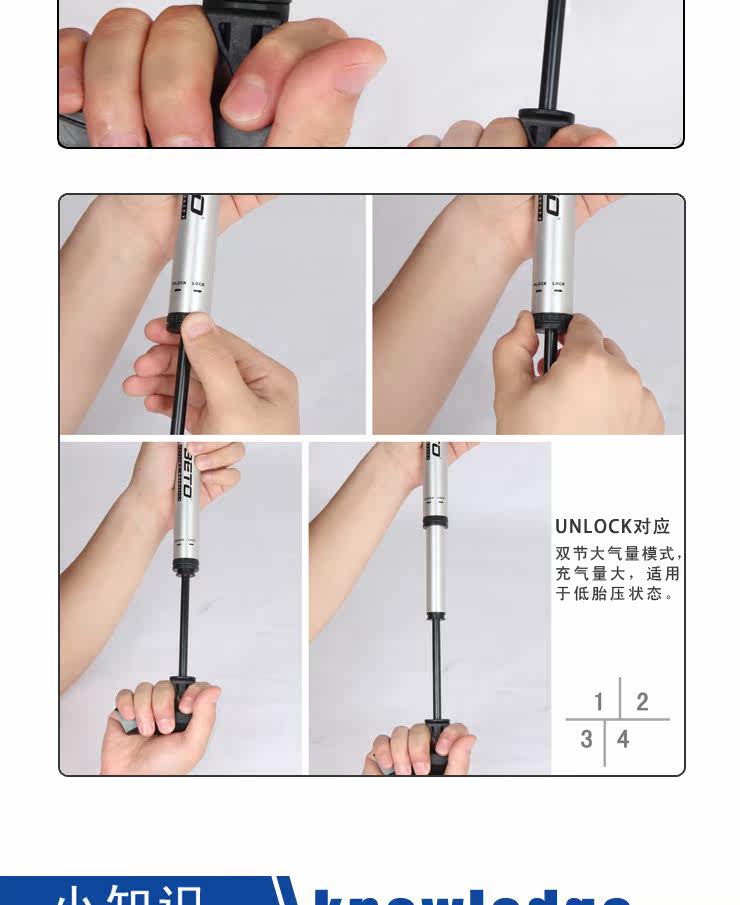 Pompe à vélo BETO - Ref 2387033 Image 9