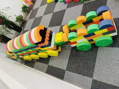 Kindergarten epp children 3-6 years old Assembly, assembly, assembly, assembly, disassembly, construction, puzzle size, software toy building blocks