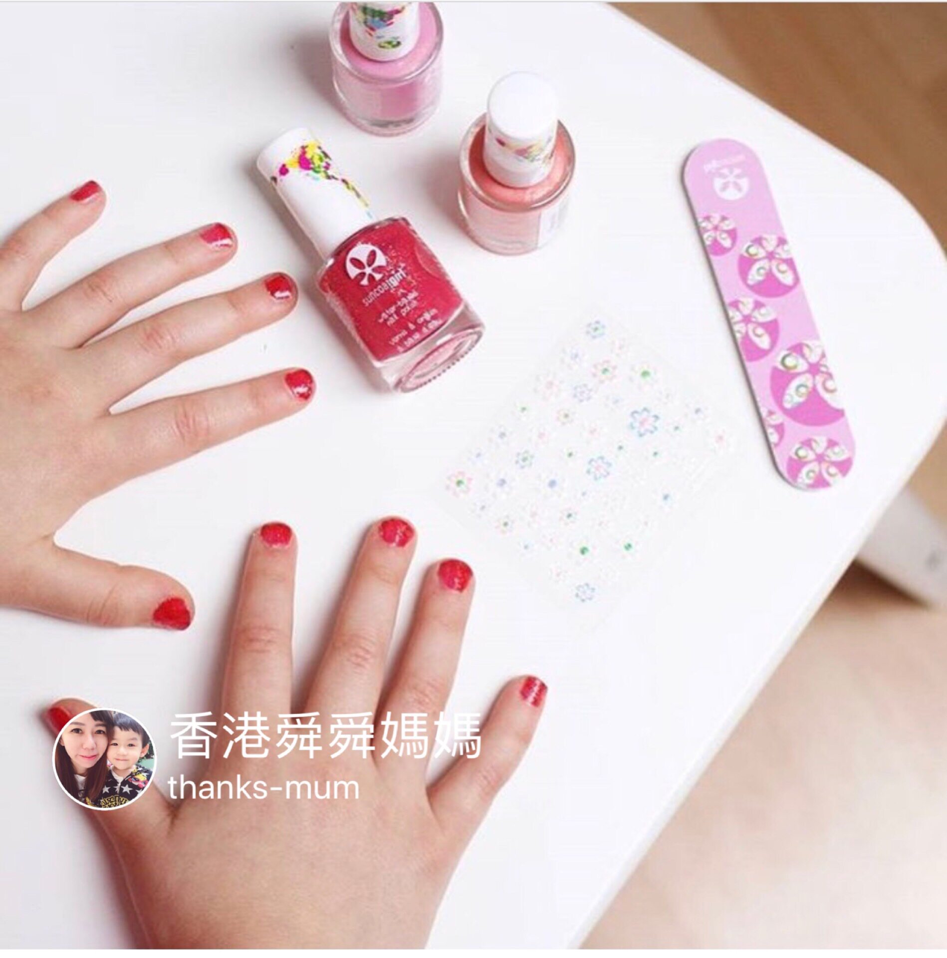 Hong Kong Soon Mom American children nail and water, non - toxic and odor and easy to clean