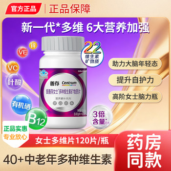 [New Product] Sencun Women's Multivitamin Brain Power Bottle to Improve Metabolism with Niacinamide and Vitamin C, Official Genuine Product