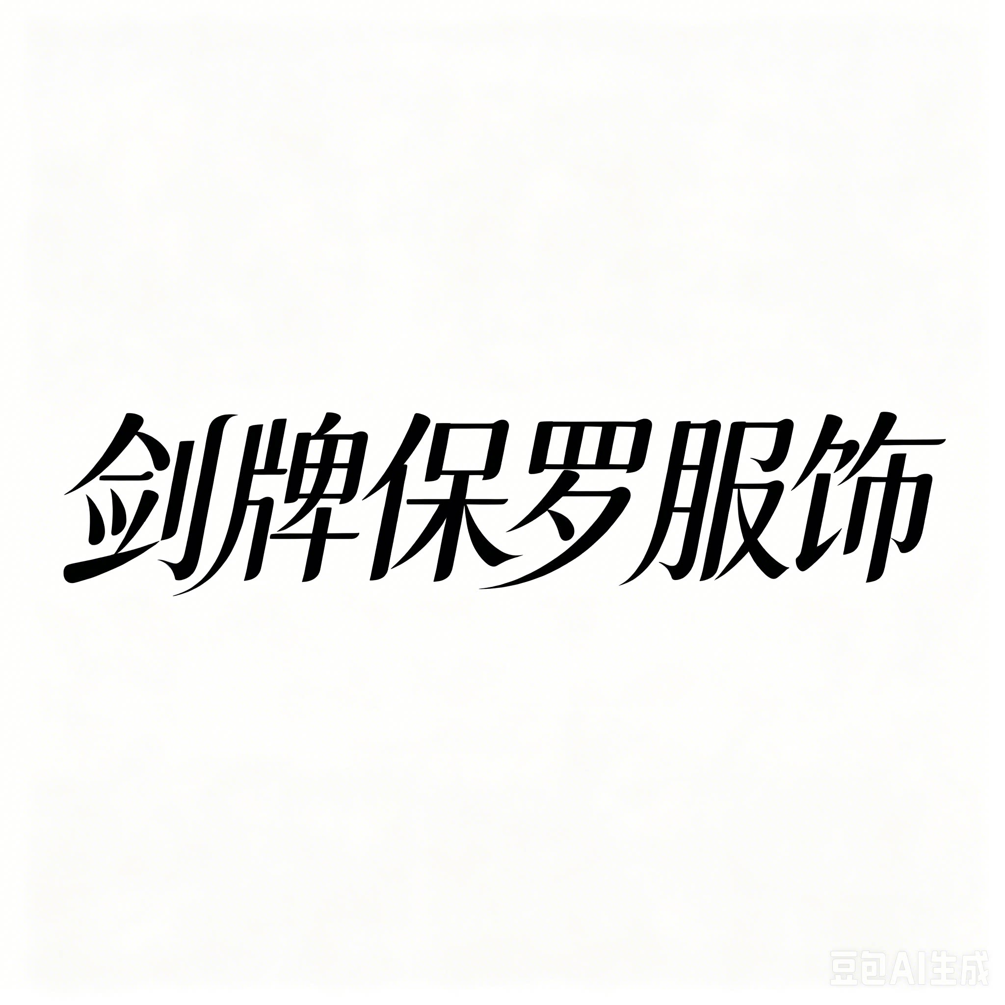 剑牌保罗服饰个性定制