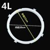 Buy 2 Get 1 Free Universal Electric Pressure Cooker Sealing Ring 4L 5L 6L Electric Pressure Cooker Lid Accessories Rubber Ring Silicone Leather Ring