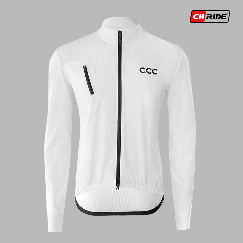 Cr Pure White Professional Road and Mountain Bike Windproof Jacket Cycling Clothing Autumn and Winter Warm Waterproof Light Rainproof Long-Sleeve Top Cr Pure White Professional Road and Mountain Bike Windproof Jacket Cycling Clothing Autumn and Winter Warm Waterproof Light Rainproof Long-Sleeve Top