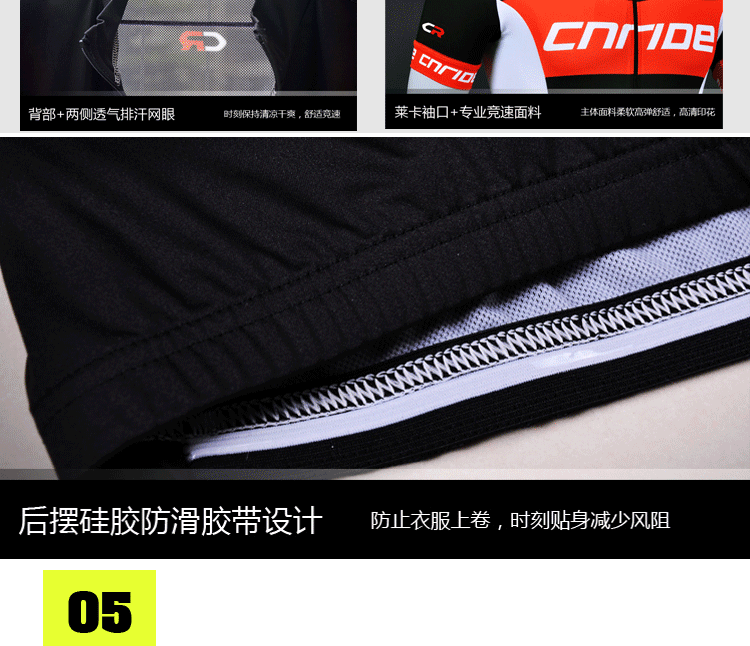 Tenue de cyclisme mixte CNRIDE - Ref 2208046 Image 52