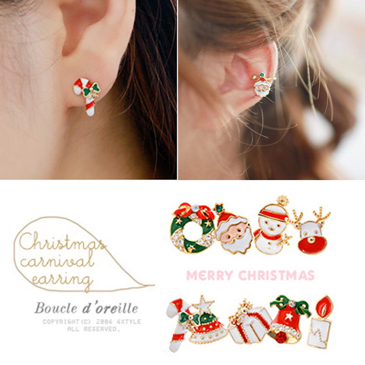 Usd 4 59 Korean Stud Earrings Female Ear Buckle No Hole Usd 4 59 Korean Stud Earrings Female Ear Buckle No Hole