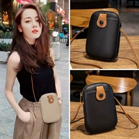 Небольшая сумка, маленький мобильный телефон, кошелек, сумка через плечо, сумка на одно плечо, из натуральной кожи