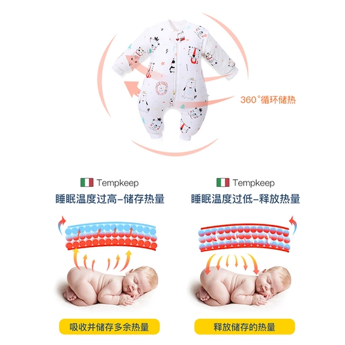 Детский зимний спальный мешок, детское одеяло, поддерживает постоянную температуру