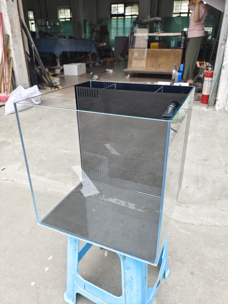 Back Filter Ultra White Back Filter Seawater Tank Backpack Inner Backpack Right Angle Triangle Overflow