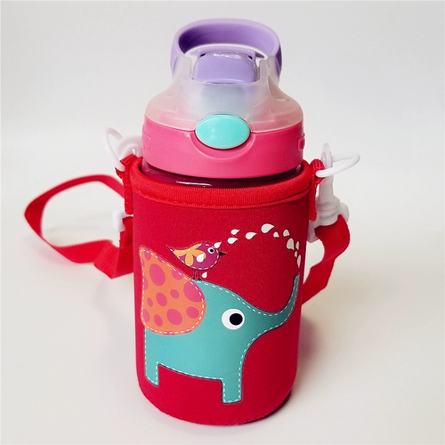 Детский стакан со стаканом, подтяжки, чайник, защитный чехол