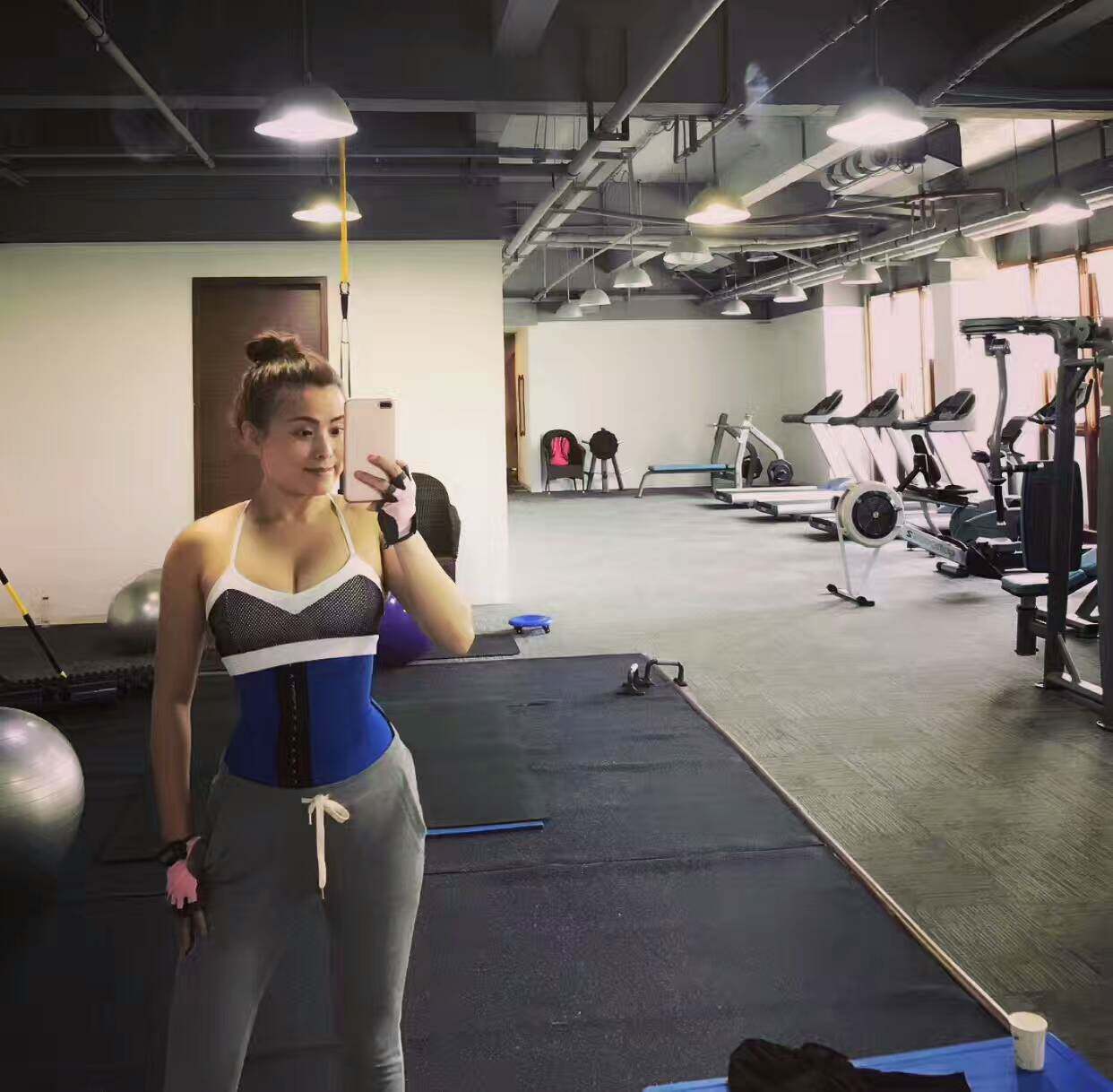 Trainer, резиновый спортивный утягивающий пояс на талию, корректирующее белье, корсет, послеродовой бондаж, стальные ребра Plastic beauty 