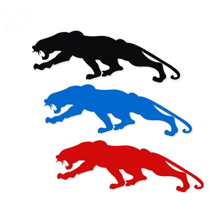 Personal leopard scratch sticker blocking scratch sticker car door sticker tail sticker leopard car sticker
