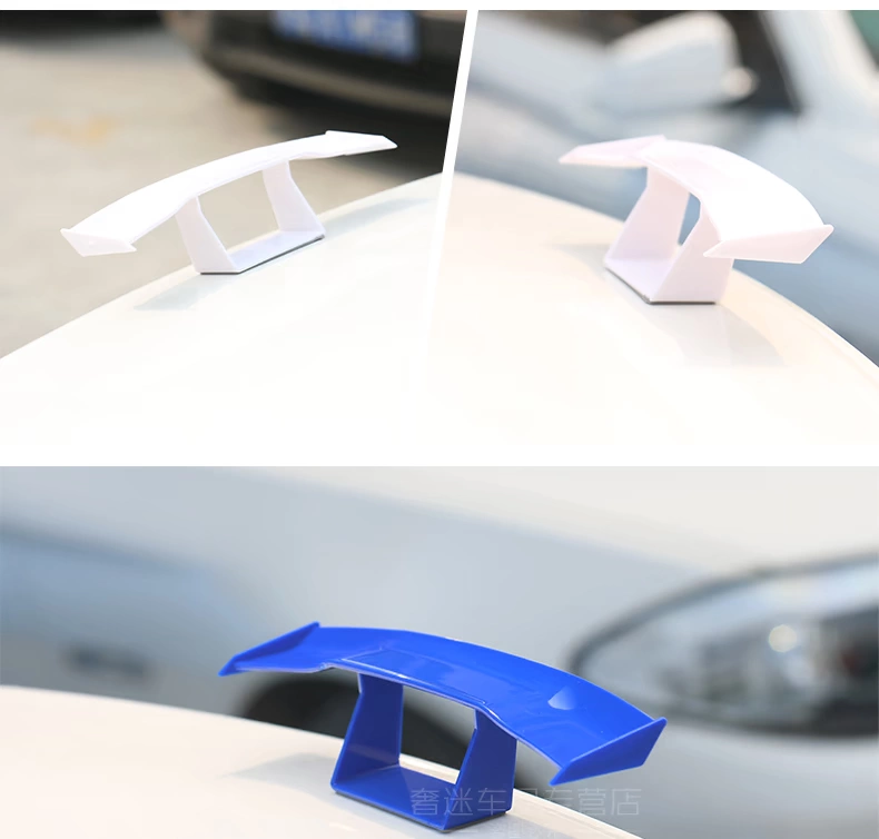 Thích hợp cho xe mini BMW sửa đổi đuôi nhỏ miễn phí đấm cá tính thể thao trang trí thân đuôi nhỏ
