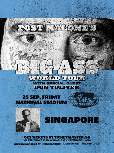 Post Malone Presents The BIG ASS Stadium World Tour 新加坡