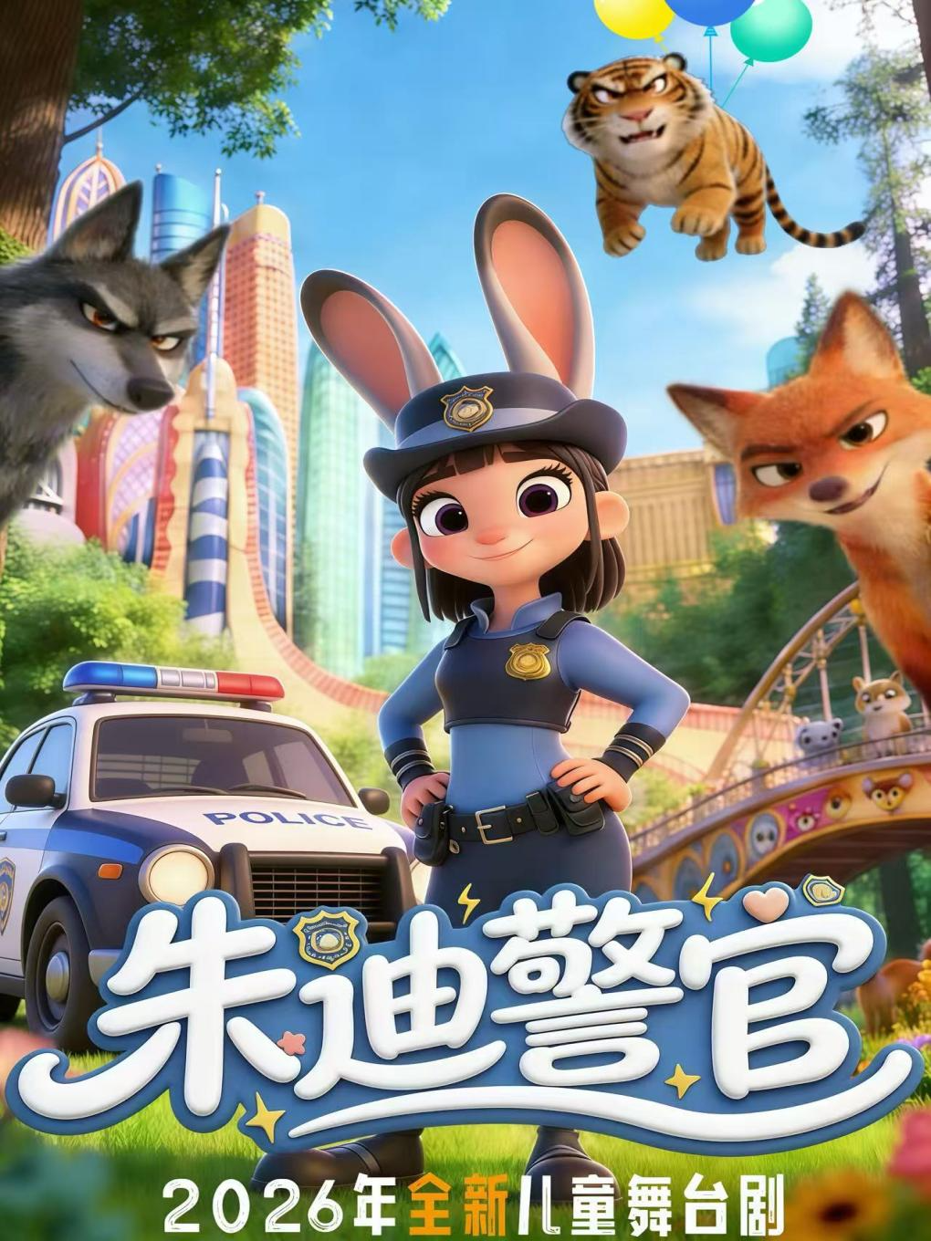 【暑假必看爆款IP】亲子互动剧《朱迪警官》沉浸式魔法森林冒险|儿童学习|自我防护|寓教于乐|童话舞台