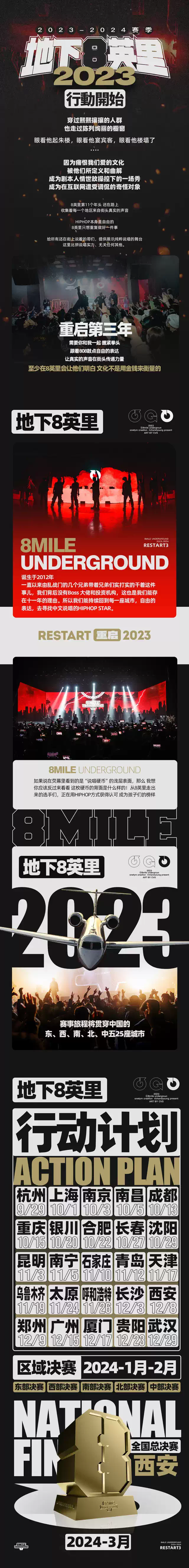 地下8英里2023「RESTARTⅢ 重启」 武汉站