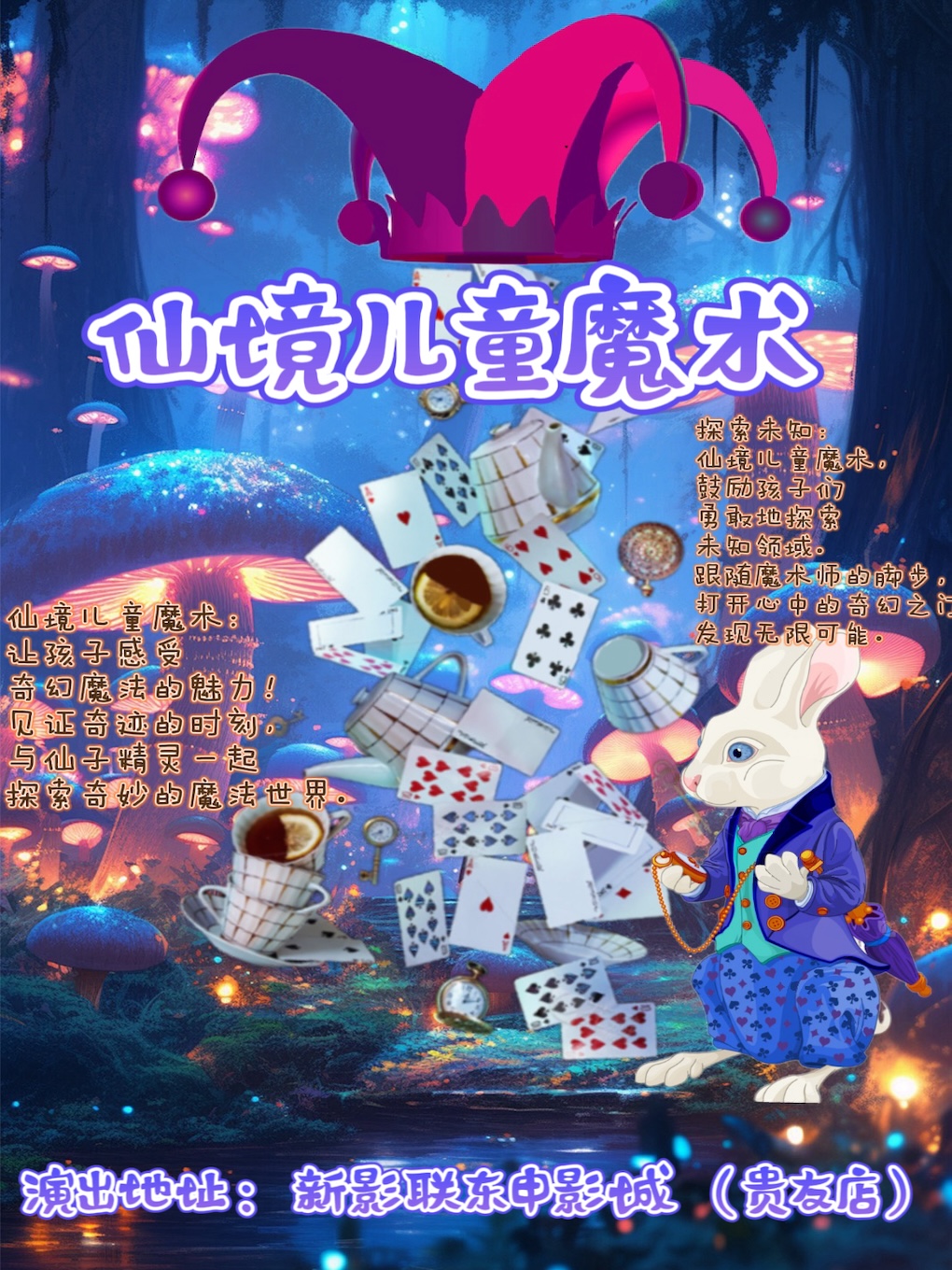 【北京】【新年仙境儿童魔术】与大咖魔法师一起敲响新年钟声，走进仙境魔术森林，邂逅快乐，迎接新年！ 