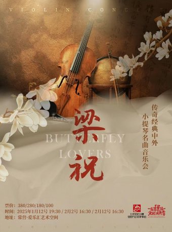 【5折】《梁祝》传世经典中外小提琴名曲音乐会