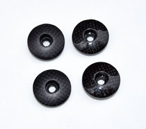 Non-standard carbon fiber ultra-light wrist set cover Mountain bike road bike 3K pattern Pelican set cover hanging core cover black