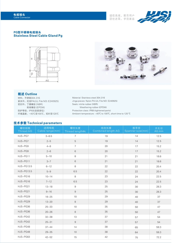 Đầu nối bằng thép không gỉ bằng kim loại Ge Lan đầu mô hình M25X1.5 đầu nối phần cứng cơ khí