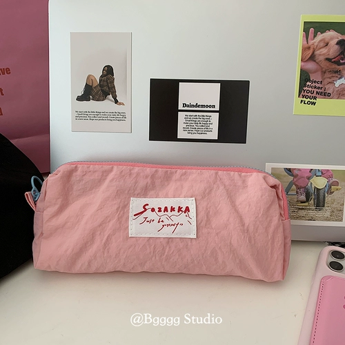 Брендовые цветные карандаши, вместительный и большой японский пенал, канцтовары для школьников, сумка для хранения, высококачественная косметичка