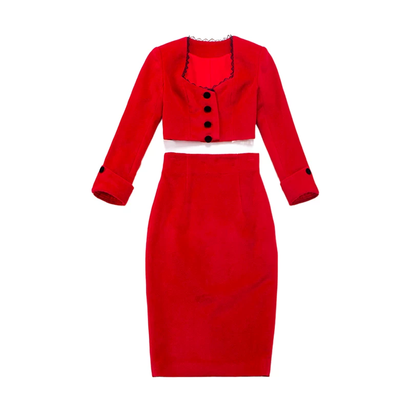 Le Palais Vintage Оригинальная атмосфера Сенсорный Slim Slim Momini Red Retro набор
