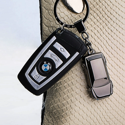 Jobon Zhongbang Car Men's Men's Creative Creative Exquisite Key Chain Personal Sine с подарком светодиодного света