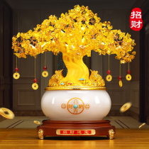 Fortune-making Tree Poly Basin Swing items Bills Office Living Room Decoration Opening Gifts Upscale Joe Relocation New Residence Gift