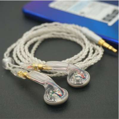 High-end atmospheric private custom mx500 classic earplugs sound field shock Aihua unit mmcx pin interface