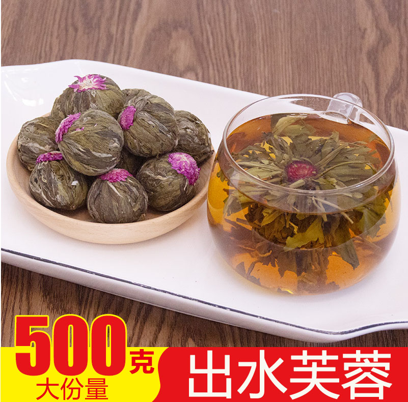 2022 new tea leaves jasmine tea craftsmanship tea out of water hibiscus flowers tea Jasmine 500 gr Bulk