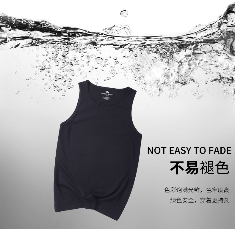 Mùa hè bông thủy triều thương hiệu vest nam thể thao giải trí vest rào cản không tay vest thể dục quần áo mồ hôi áo ba lỗ tập gym