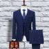 2019 Fat Suit nam Suit Groom Wedding Suit Suit nam Match Với Fat cộng với kích thước Suit nam 