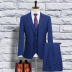 2019 Fat Suit nam Suit Groom Wedding Suit Suit nam Match Với Fat cộng với kích thước Suit nam 