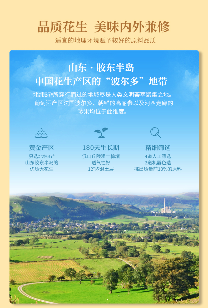 航空食品供应商 春旺 多味花生 88g*4袋 图4