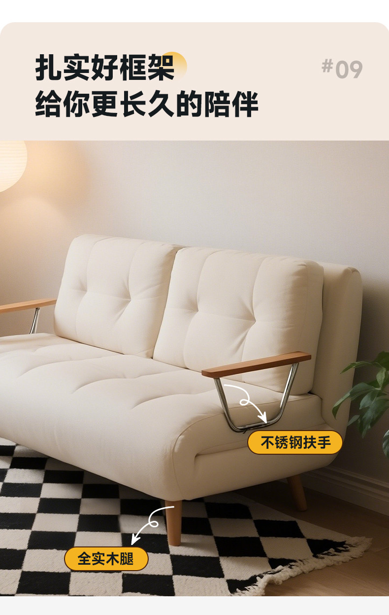 Складной универсальный диван для двоих, новая коллекция 