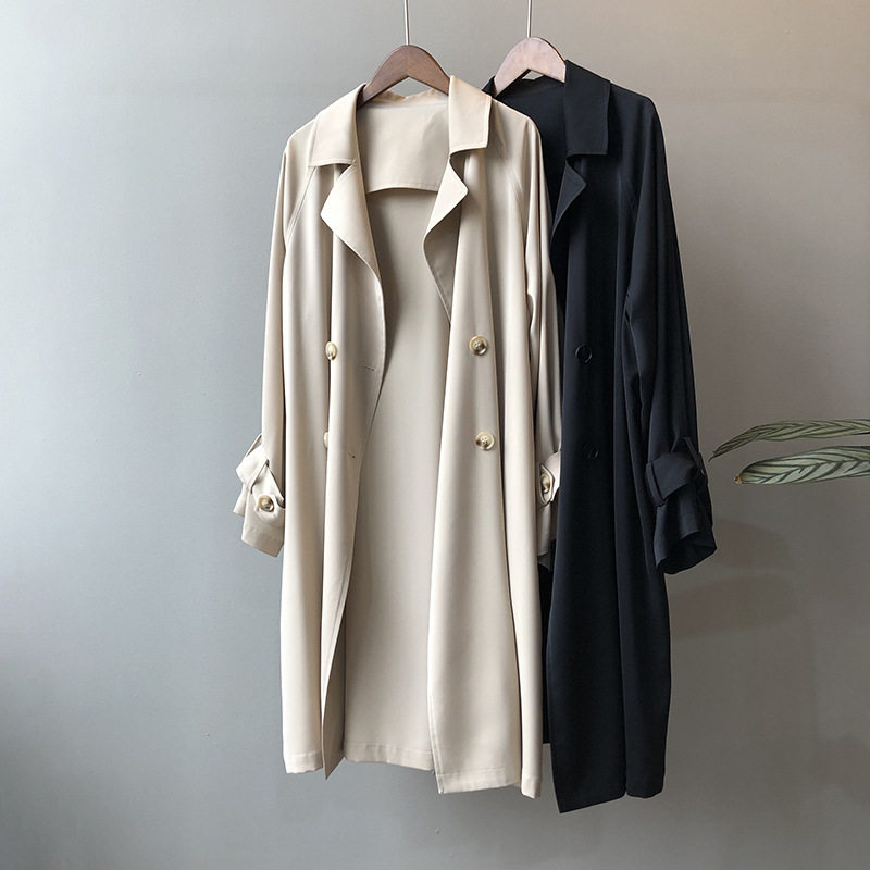 Tide Signs Covetsuit Woman Medium Long Version Small Subdresses 2022 Spring Autumn New Korean Version of the style thin jacket