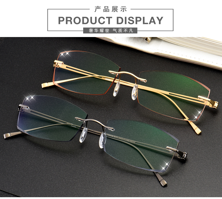 Montures de lunettes en Titane pur - Ref 3139597 Image 16