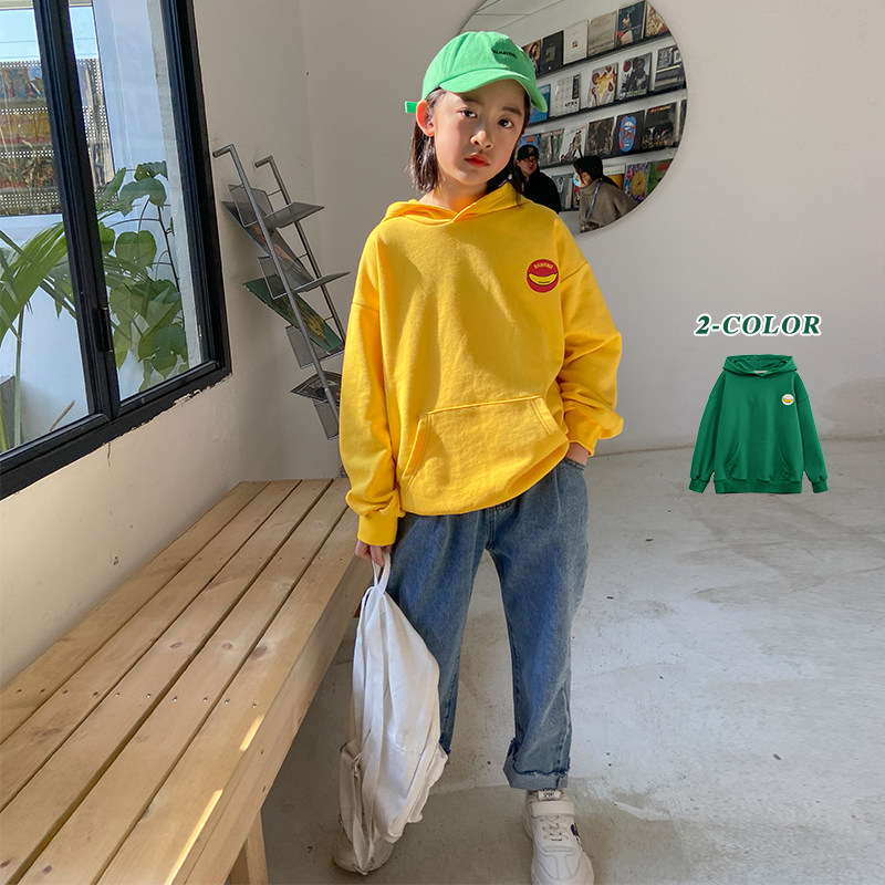 Princess Norno's female eldest child 2022 new spring dress breast-mouth fruit printed Lianhood sports shirt Children's 100 hitch