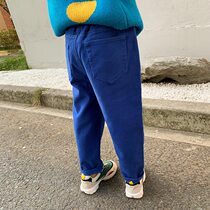 (DB)Girls pants big childrens Korean version of girls 2020 spring new trousers Western style casual pants