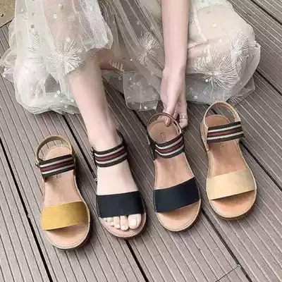 New tpr elastic sandals