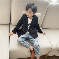 Childrens suit jacket jacket boy small suit boy Korean casual handsome British dress Autumn New Tide