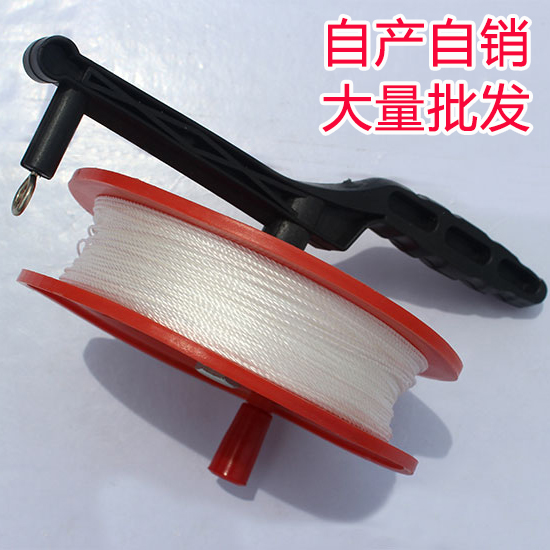 Kite winding wheel Red wheel winding board line length 50 meters line 100 meters line high quality flying tool