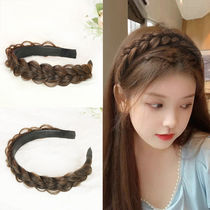Emulated twist braid wig hair stirrup with female handmade fish bone braid chops hairpin haircut web red 2021 new hair accessories