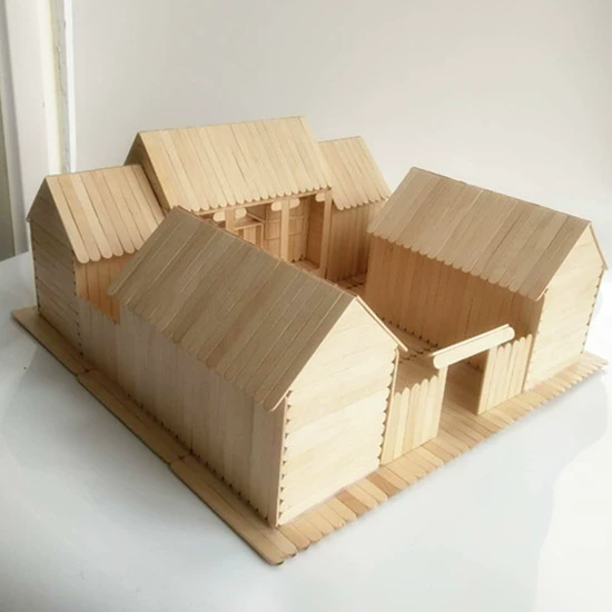 Kem que kem que Tự làm đồ handmade nhà nhỏ vật liệu mô hình bàn cát thực tùy chỉnh lắp ráp que kem - Công cụ tạo mô hình / vật tư tiêu hao