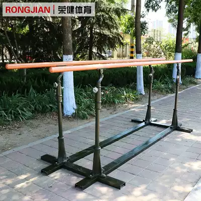 Army parallel bars outdoor mobile training special parallel bars 3 meters 5 Lead up outdoor fitness height adjustable